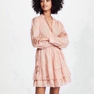Ulla Johnson (Flaw) Della Dress In Blush Size 2